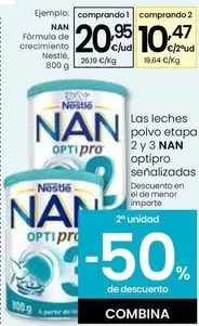 Nestlé - Nan Fórmula De Crecimiento