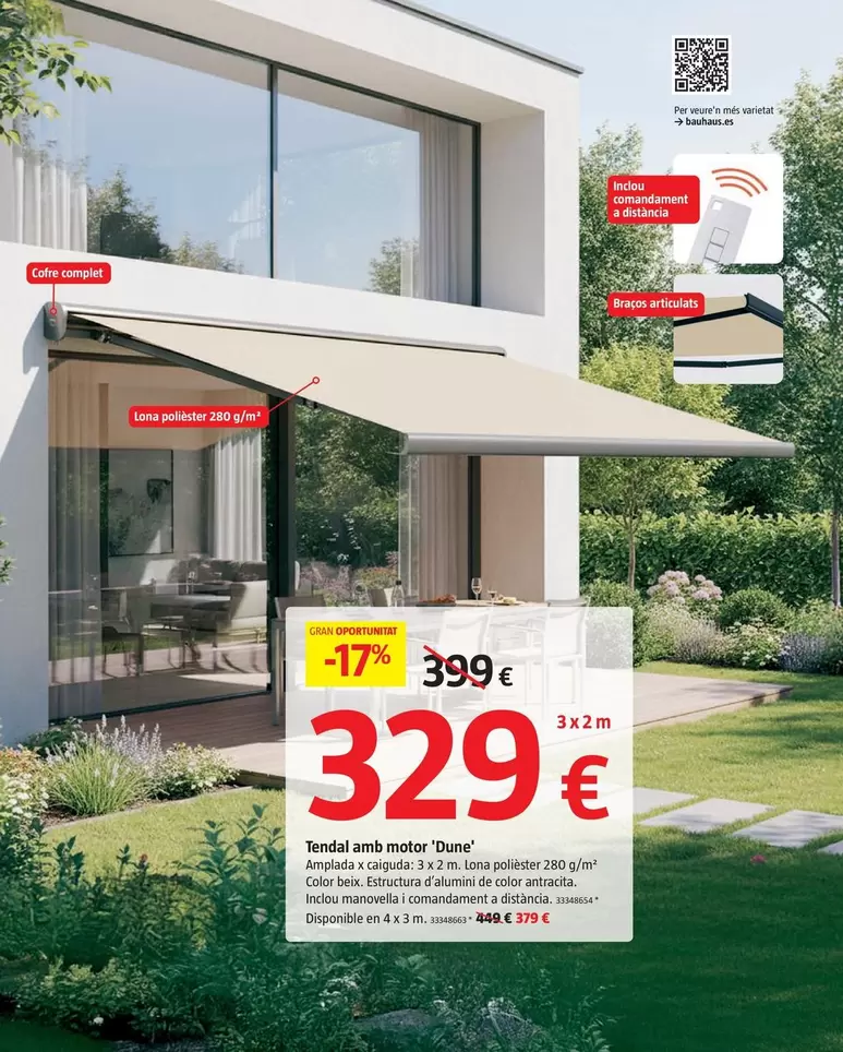 Smart Sun - Toldo Con Motor 'Dune'