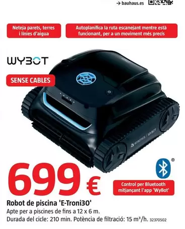 Wybot - Robot De Piscina 'E-Troni30'