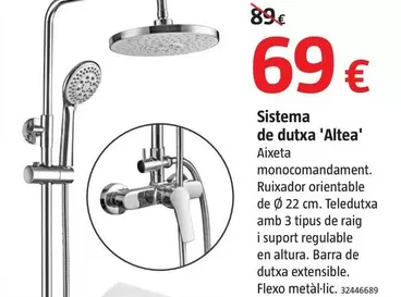 Sistema Ducha 'Altea' 