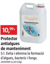 Mundial - Protector Antialgas De Mantenimiento 
