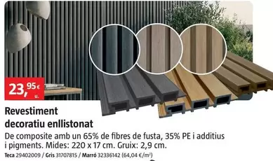 Dioco - Revestimiento Decorativo Alistonado