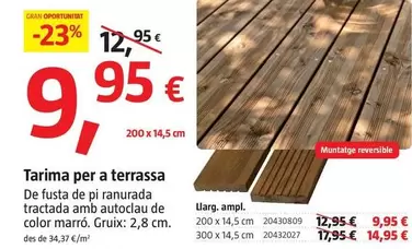 Tarima Para Terraza