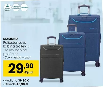 Diamond - Trolley Cabina Poliester