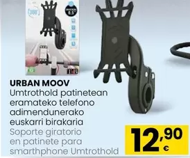 Urban Moov - Soporte Giratorio En Patinete Para Smarthphone Umtrothold