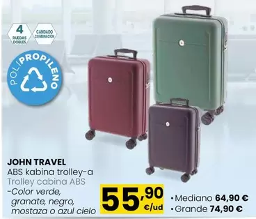 John Travel - Trolley Cabina Abs