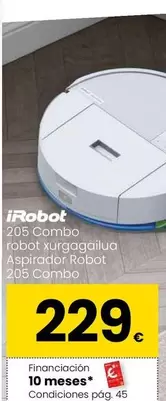 Irobot - Aspirador Robot 205 Combo
