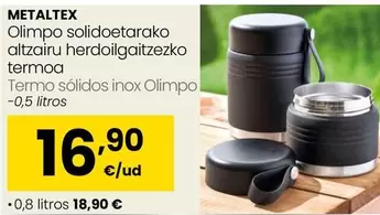 Metaltex - Termo Sólidos Inox Olimpo