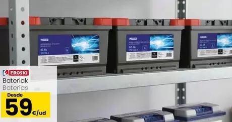 Eroski - Baterías