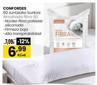 Confordés - Almohada Fibra 60