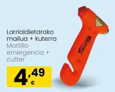 Martillo Emergencia + Cutter