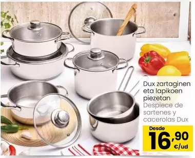 Despiece De Sartenes Y Cacerolas Dux