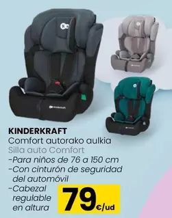 Kinderkraft - Silla Auto Comfort