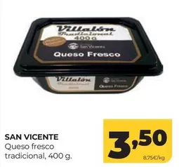 San Vicente - Queso Fresco Tradicional