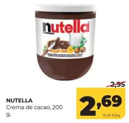 Nutella - Crema De Cacao
