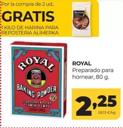 Royal - Preparado Para Hornear