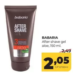 Babaria - After Shave Gel Aloe