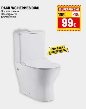 Sistema - Pack Wc Hermes Dual