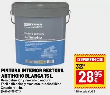 Restora - Pintura Interior