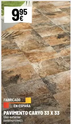 Pavimento Caryo 33 X 33