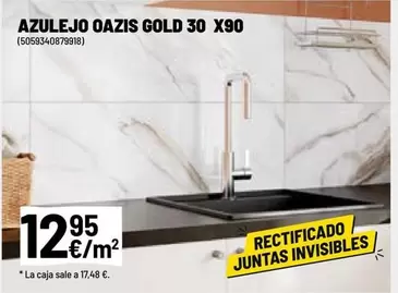 Gold - Azulejo Oazis  30 X90