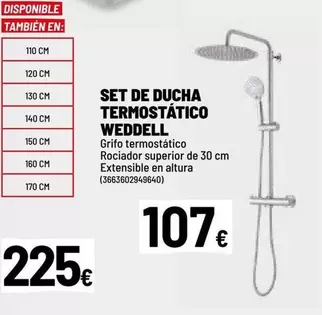 Set De Ducha Termostatico
