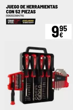 brico - Juego De Herramientas Con 52 Piezas
