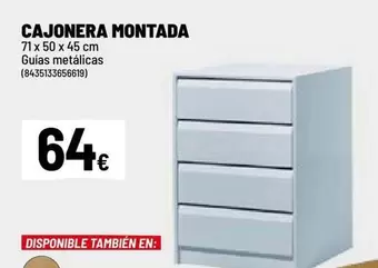 Cajonera Montada