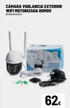 Cámara Vigilancia Exterior Wifi Motorizada Domos