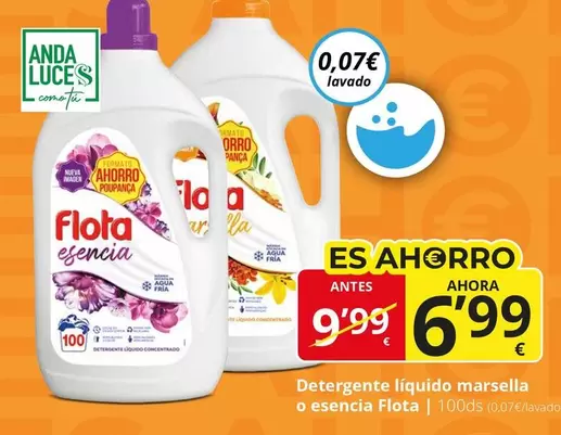 Flota - Detergente Liquido Marsella O Esencia