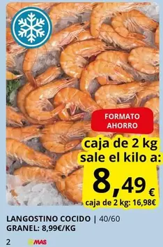 Mas - Langostino Cocido