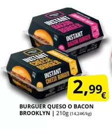 instant - Burger Queso O Bacon Brooklyn