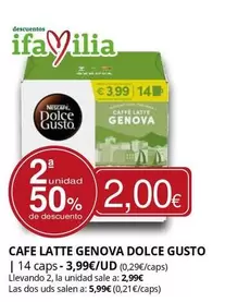 Genova - Cafe Latte Dolce Gusto