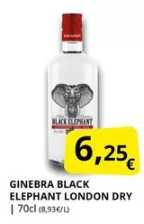 elephant - Ginebra Black Elephant London Dry