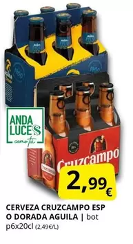 Cruzcampo - Cerveza Esp Esp O Dorada