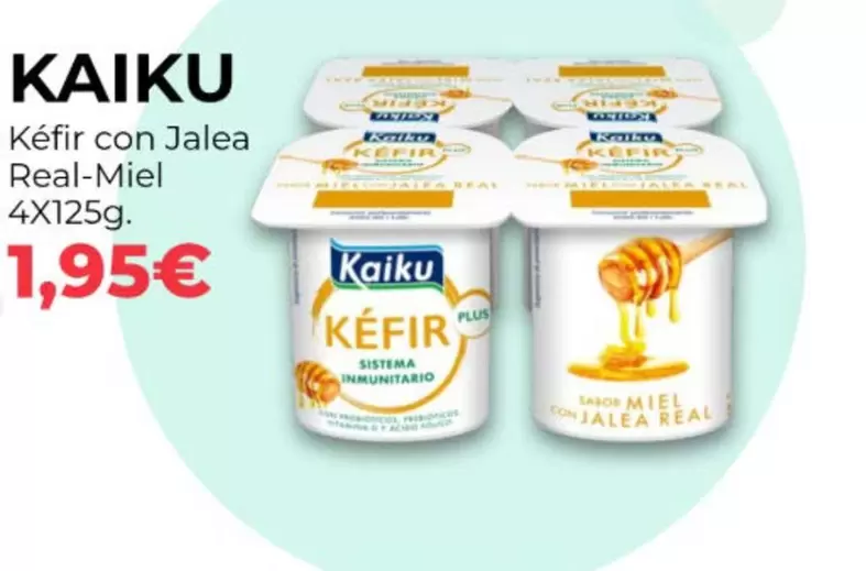 Kaiku - Kéfir Con Jalea Real-Miel