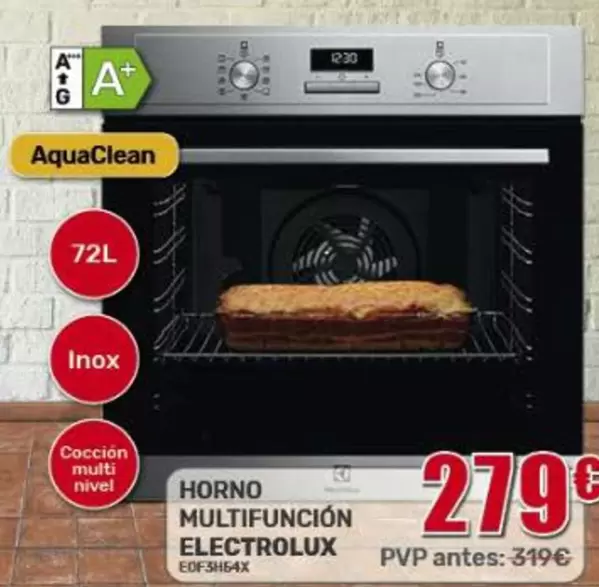 Electrolux - Horno Multifunción