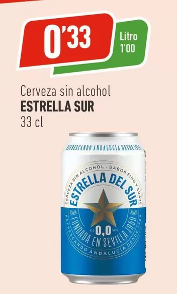 Estrella Del Sur - Cerveza Sin Alcohol