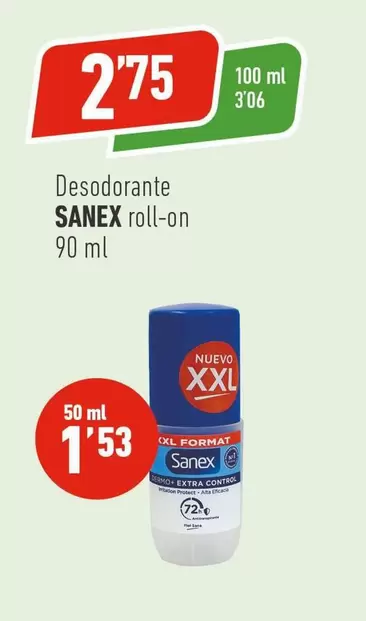 Sanex - Desodorante Roll-On