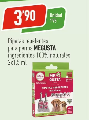 Me Gusta - Pipetas Repelentes Para Perros