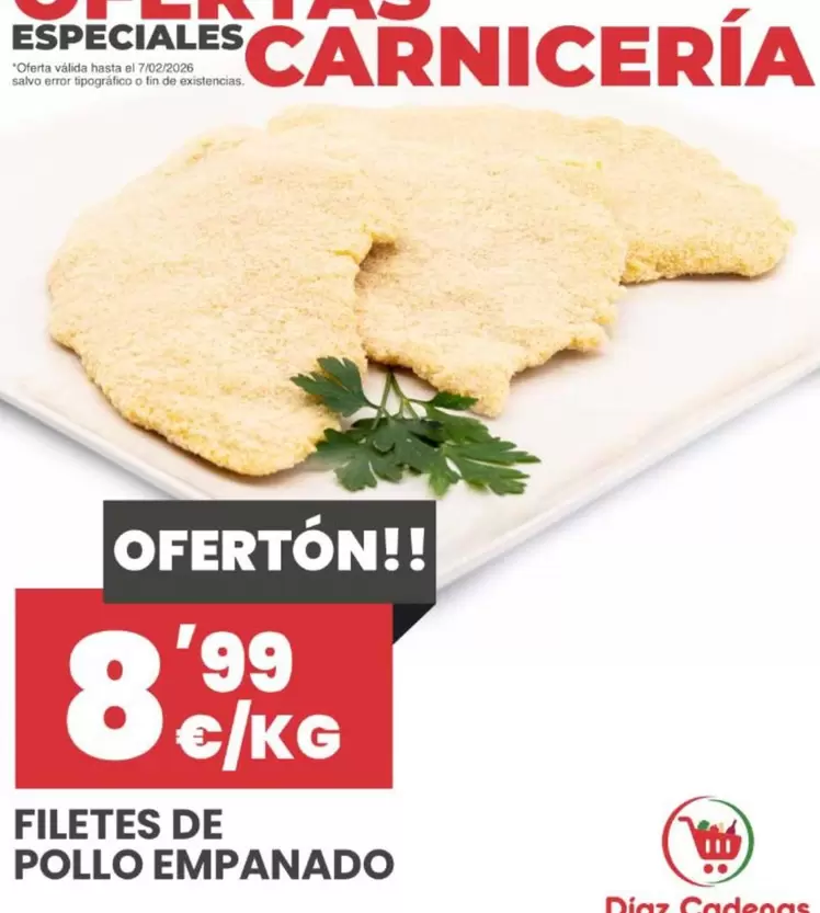 Díaz - Filetes De Pollo Empanado