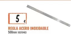 Regla Acero Inoxidable