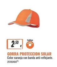 Gorra Protección Solar