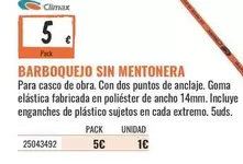 Climax - Barboquejo Sin Mentonera