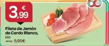 Filete De Jamon De Cerdo Blanco