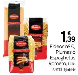 Romero - Fideos Nº 0, Plumas O Espaghettis
