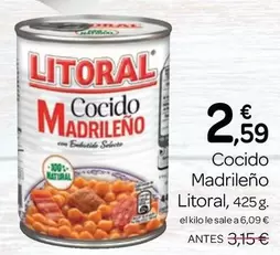 Litoral - Cocido Madrileno