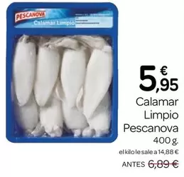 Pescanova - Calamar Limpio