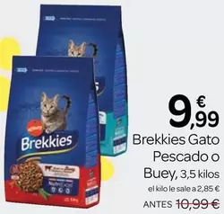 Brekkies - Gato Pescado O Buey
