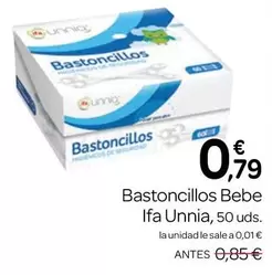 Ifa Unnia - Bastoncillos Bebe